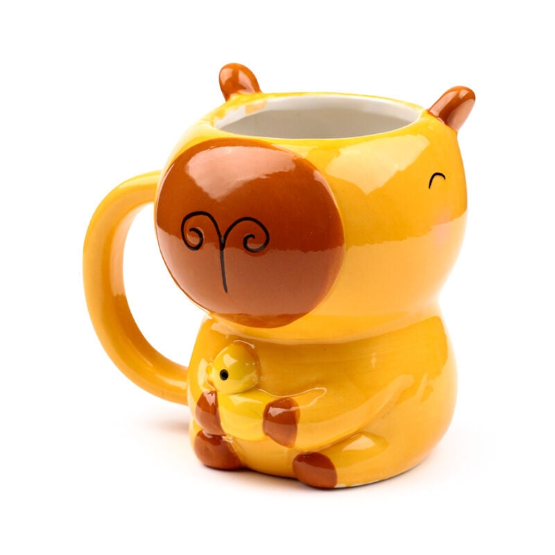 3D Capybara-mugg, unik design, perfekt present till djurälskare