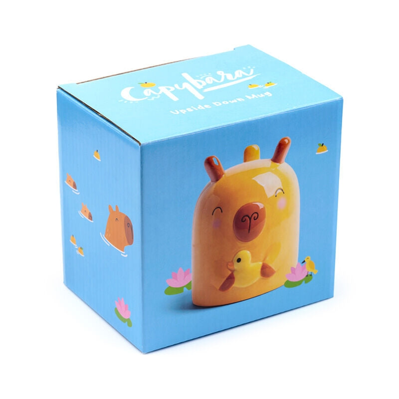 3D Capybara-mugg, unik design, perfekt present till djurälskare