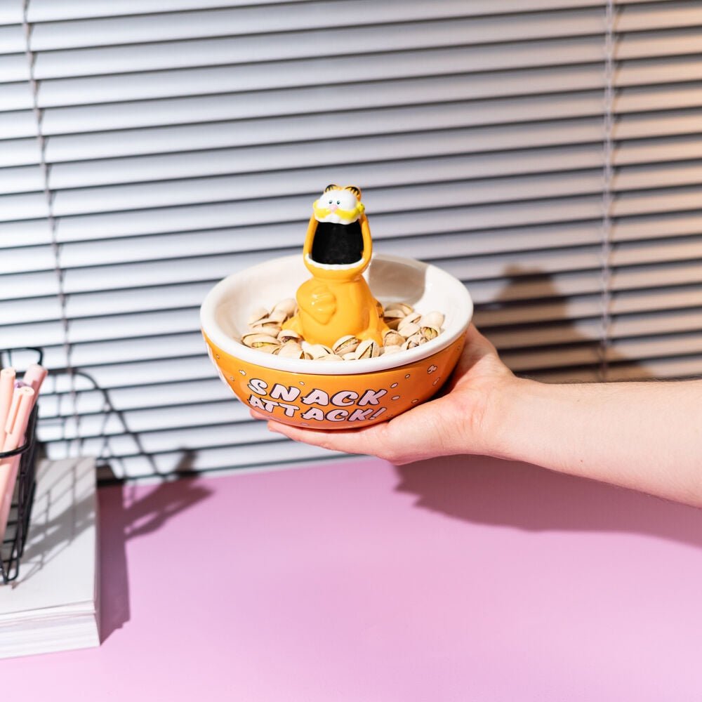 3D Snack Bowl för Garfield-fans, rolig design, slitstarkt material