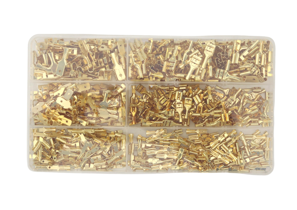 600-delad kopplingssats för fordonstråd