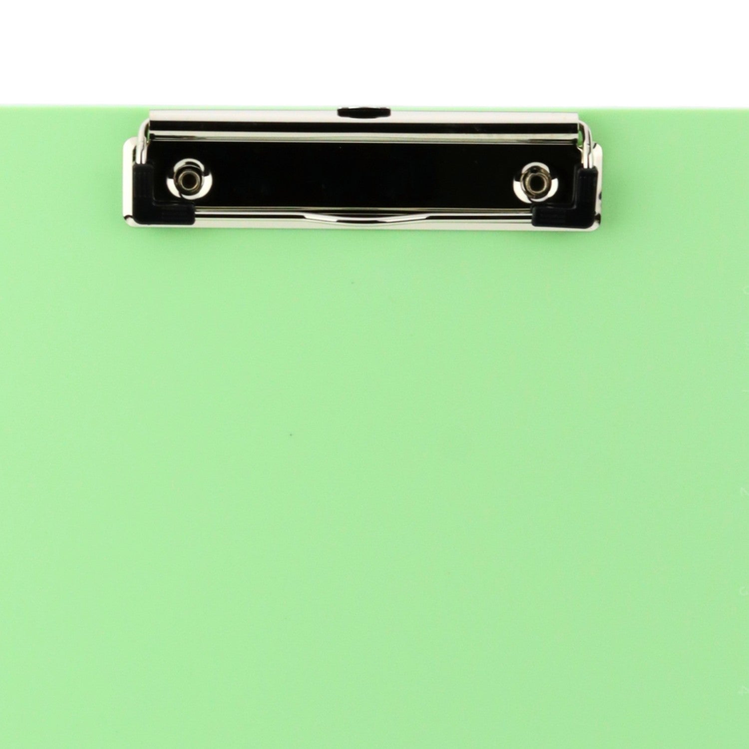 A4 grön plast urklipp med linjal