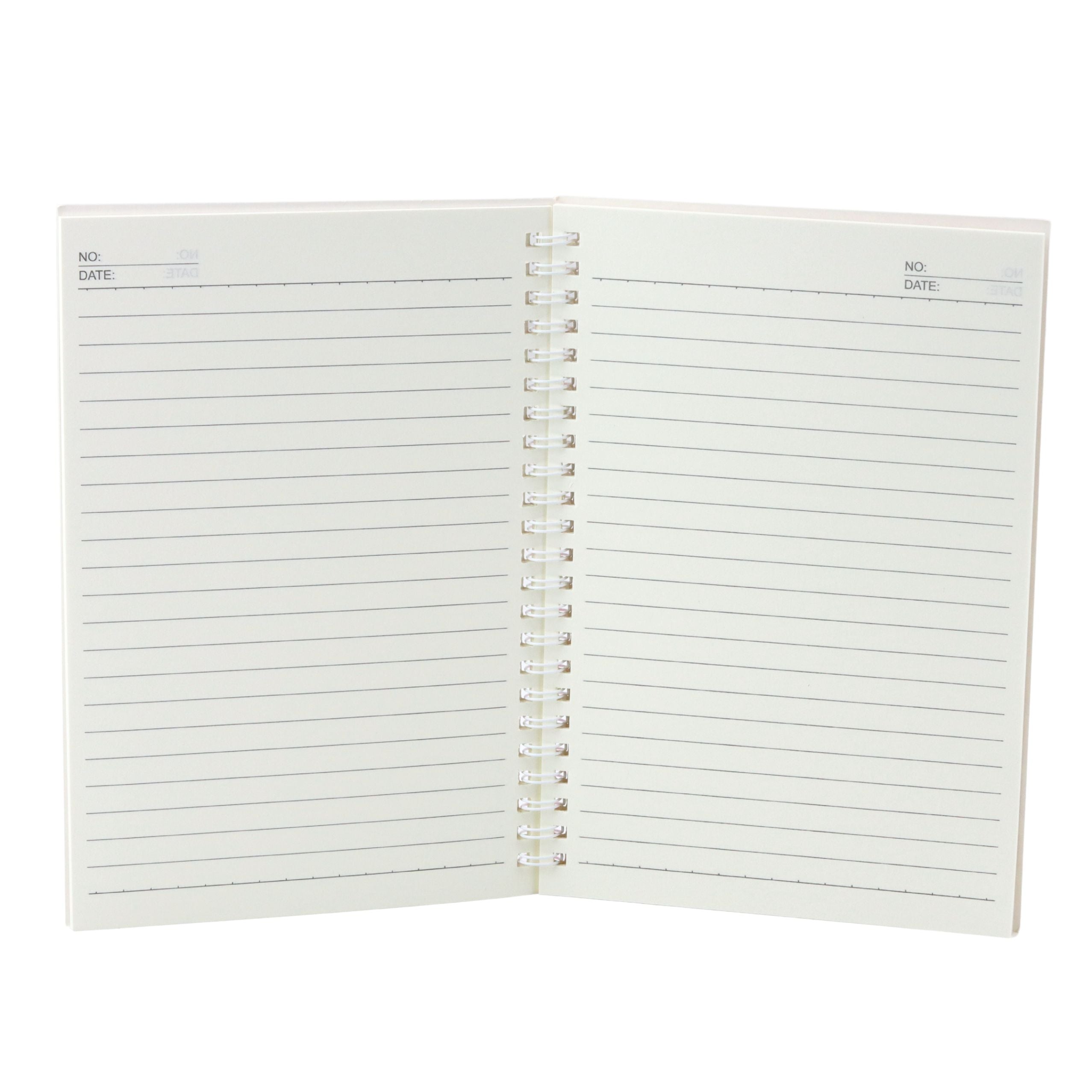 A5 fodrad anteckningsbok, Cat Unicorn Glass, 60 sidor