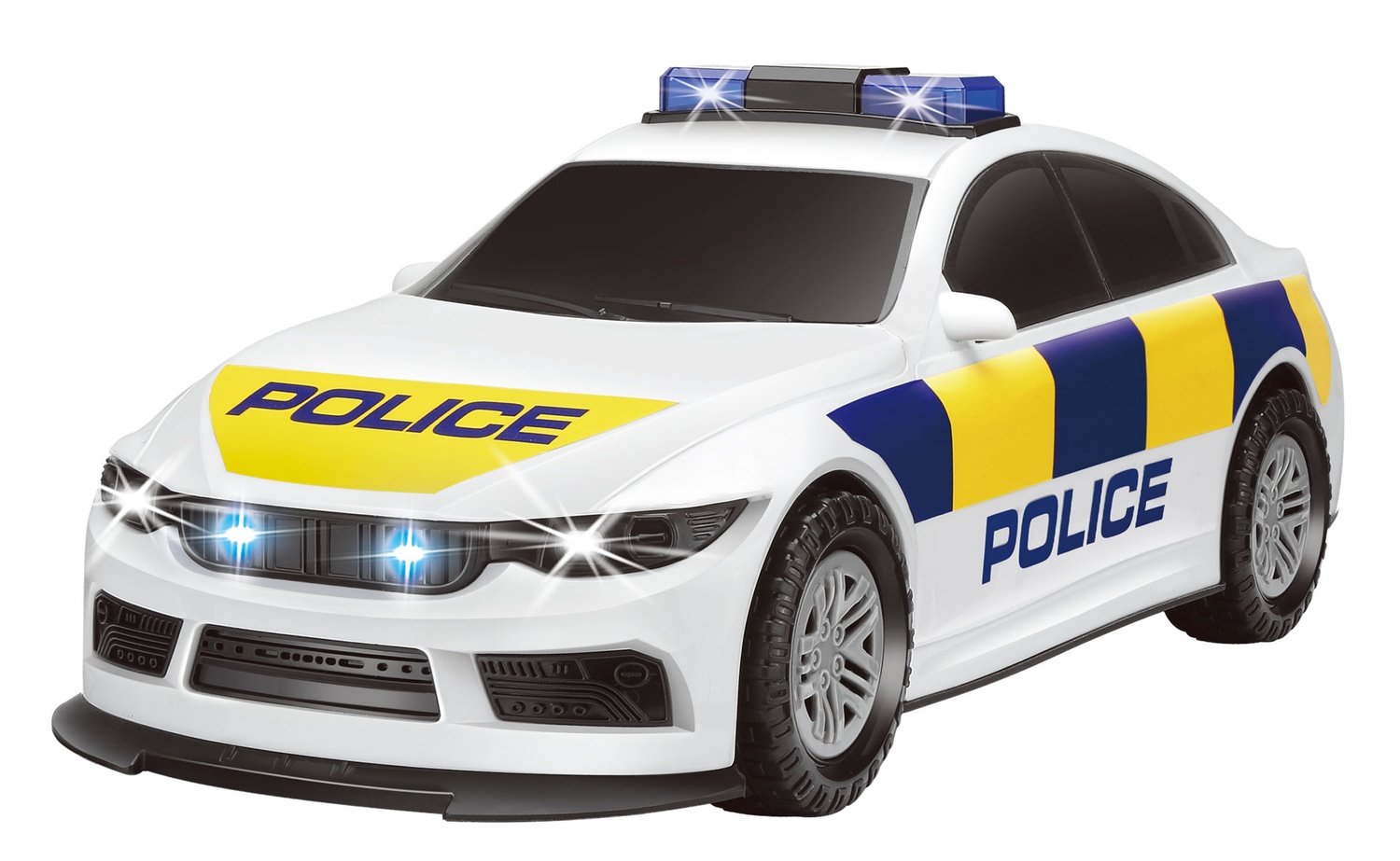 Action Morsom politibil med friksjonsmotor