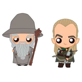 Actionfigurer från Gandalf och Legolas för samlare