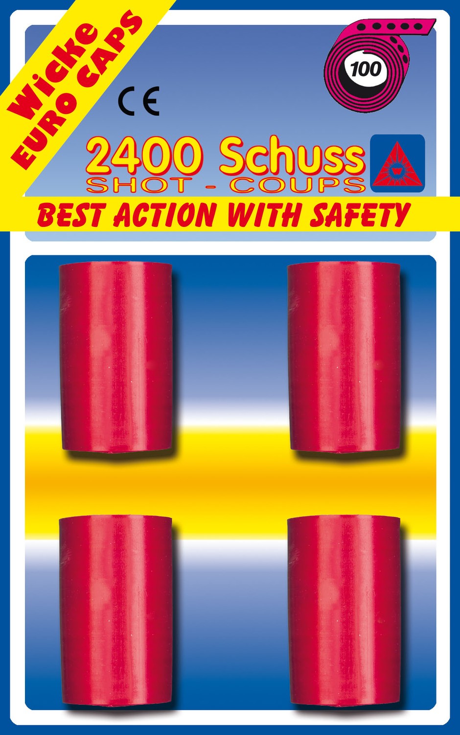 Airsoft-BB:er, 2400 skott, 6 mm plastkulor