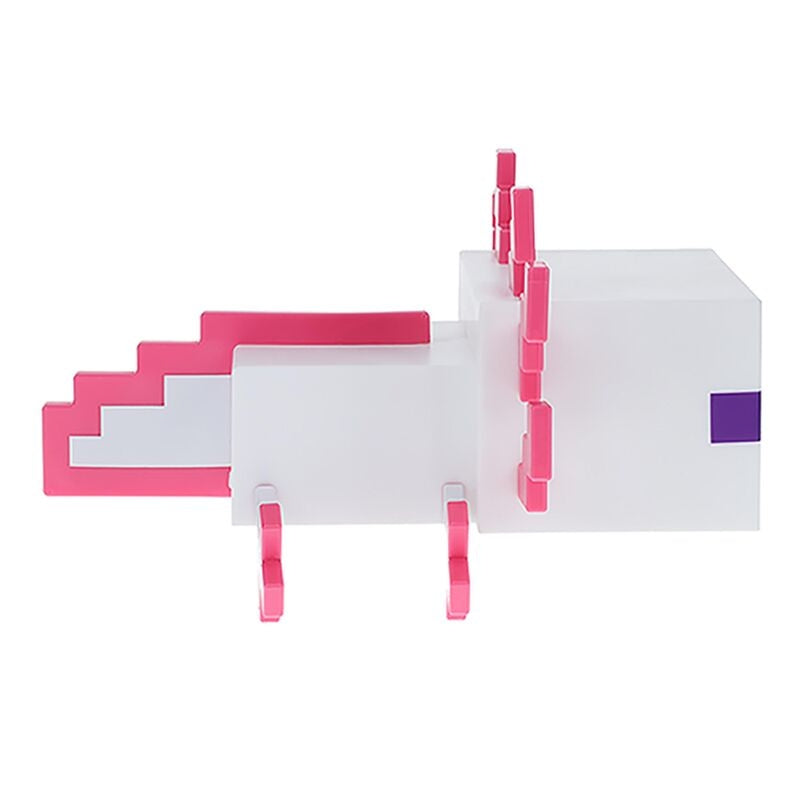 Ajolote-lampa 13 cm – Unik design för Minecraft-fans