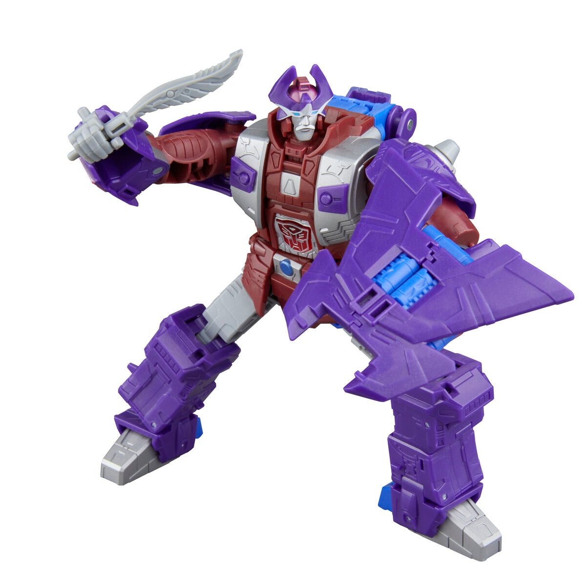Alpha Trion figur, 17,5 cm lång, Transformers samlarobjekt