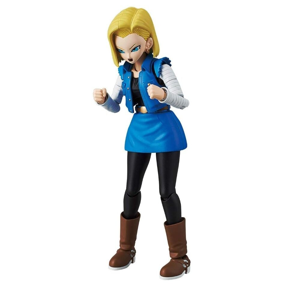 Android 18-figur, 15 cm, PKG Renewal, Samlarleksak