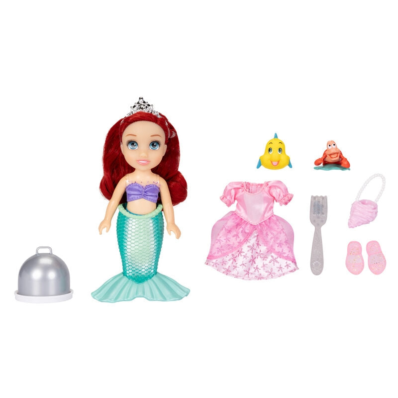 Ariel Doll 15cm - Den lilla sjöjungfruns land- och havsfigur
