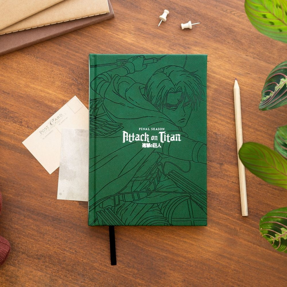 Attack on Titan A5 Notebook med premiumkvalitetspapper