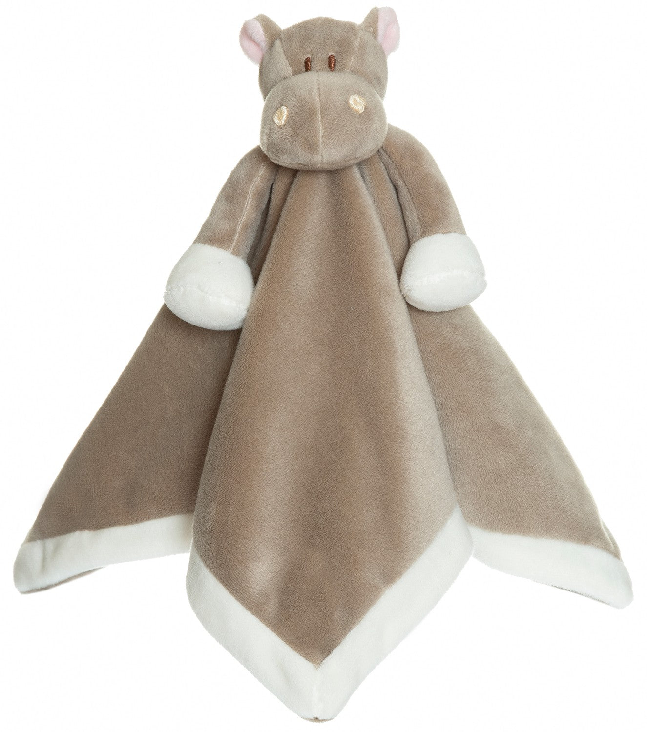 Babyfilt, mjuk flodhästfilt, 35x35 cm, tvättbar