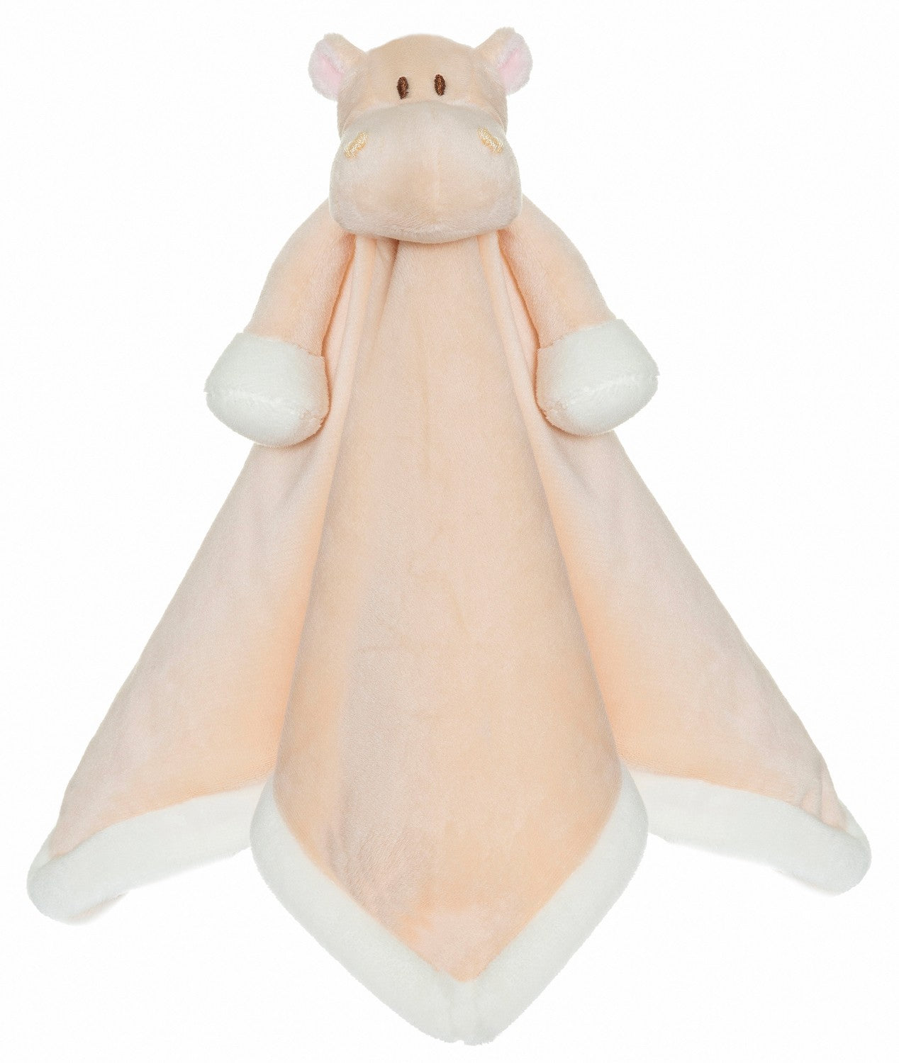 Babyfilt, mjuk flodhästfilt, 35x35 cm, tvättbar