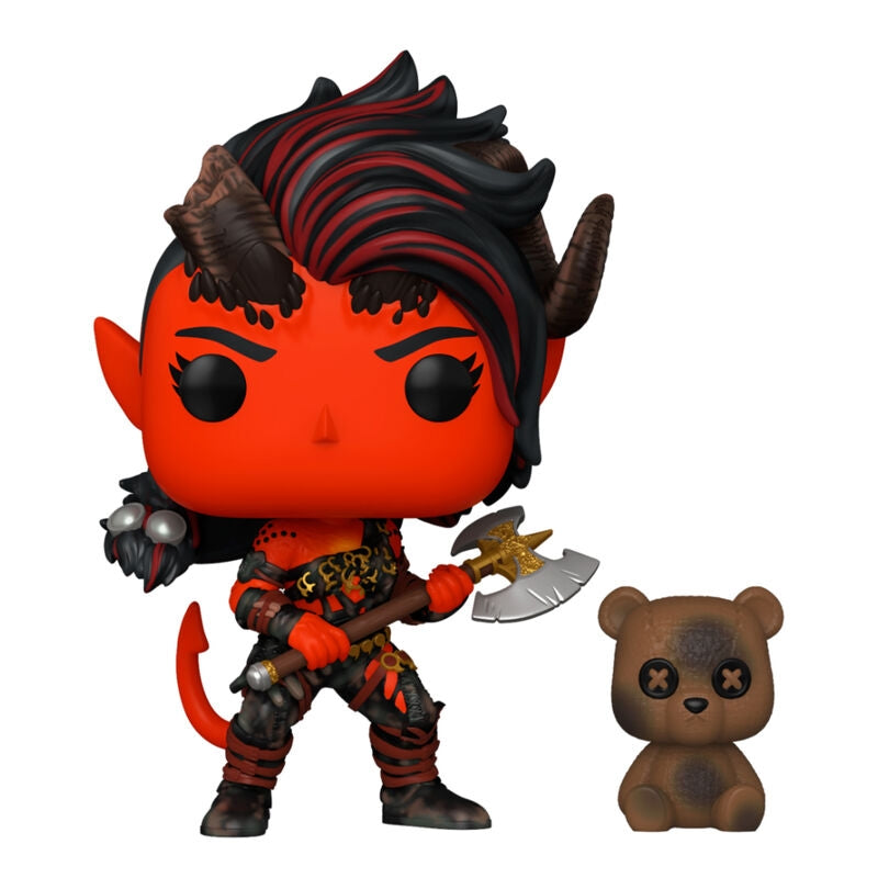 Baldur's Gate Karlach Actionfigur med Clive, 7-tums samlarobjekt