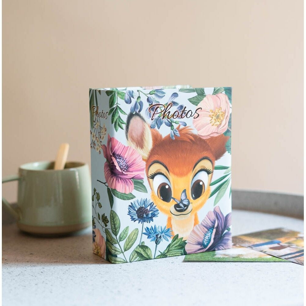 Bambi fotoalbum för minnen, 100 sidor, 4x6 tum