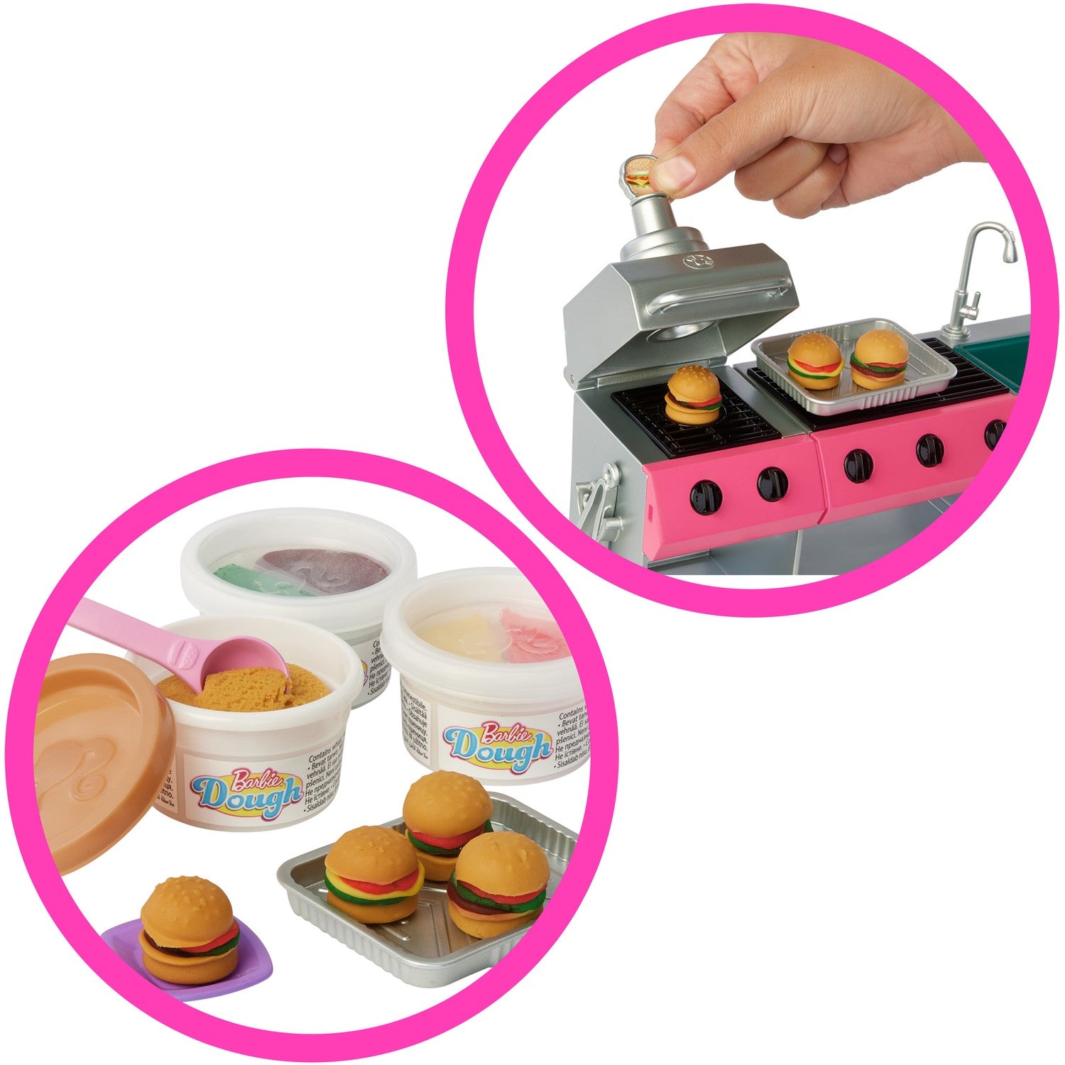 Barbie Drömhusbil med 7 lekplatser och över 60 tillbehör