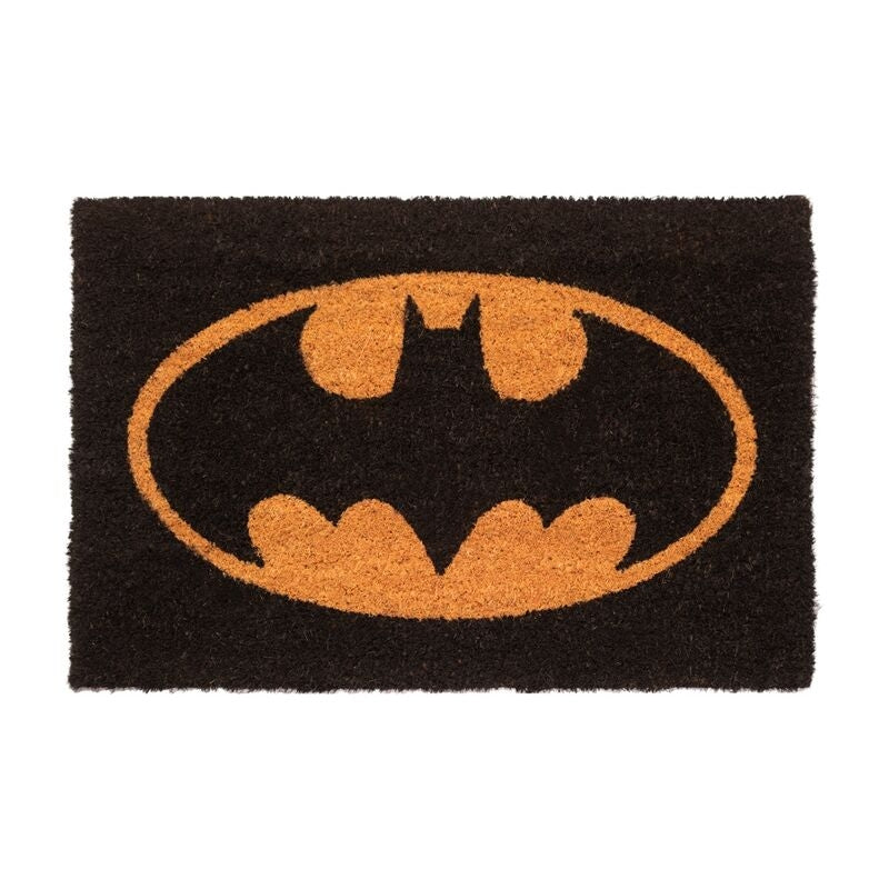 Batman-logotyp Dörrmatta, inomhus/utomhusbruk, slitstarkt material