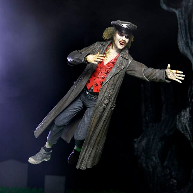Beetlejuice 1988 Ultimate Tour Guide Figur, 18 cm lång