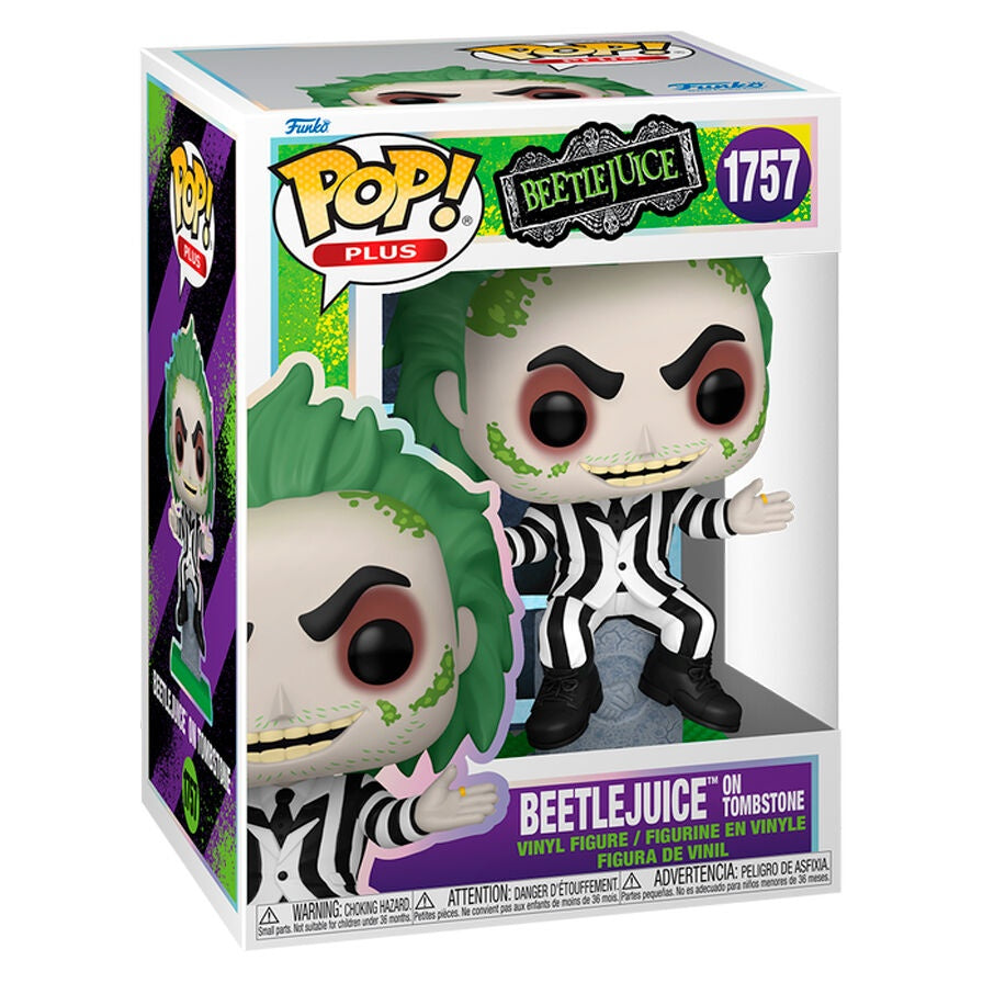 Beetlejuice Figur - Beetlejuice På Tombstone Design