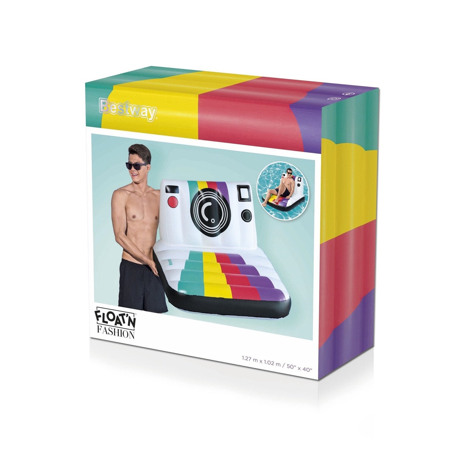 Bestway Pose N' Float bademadrass