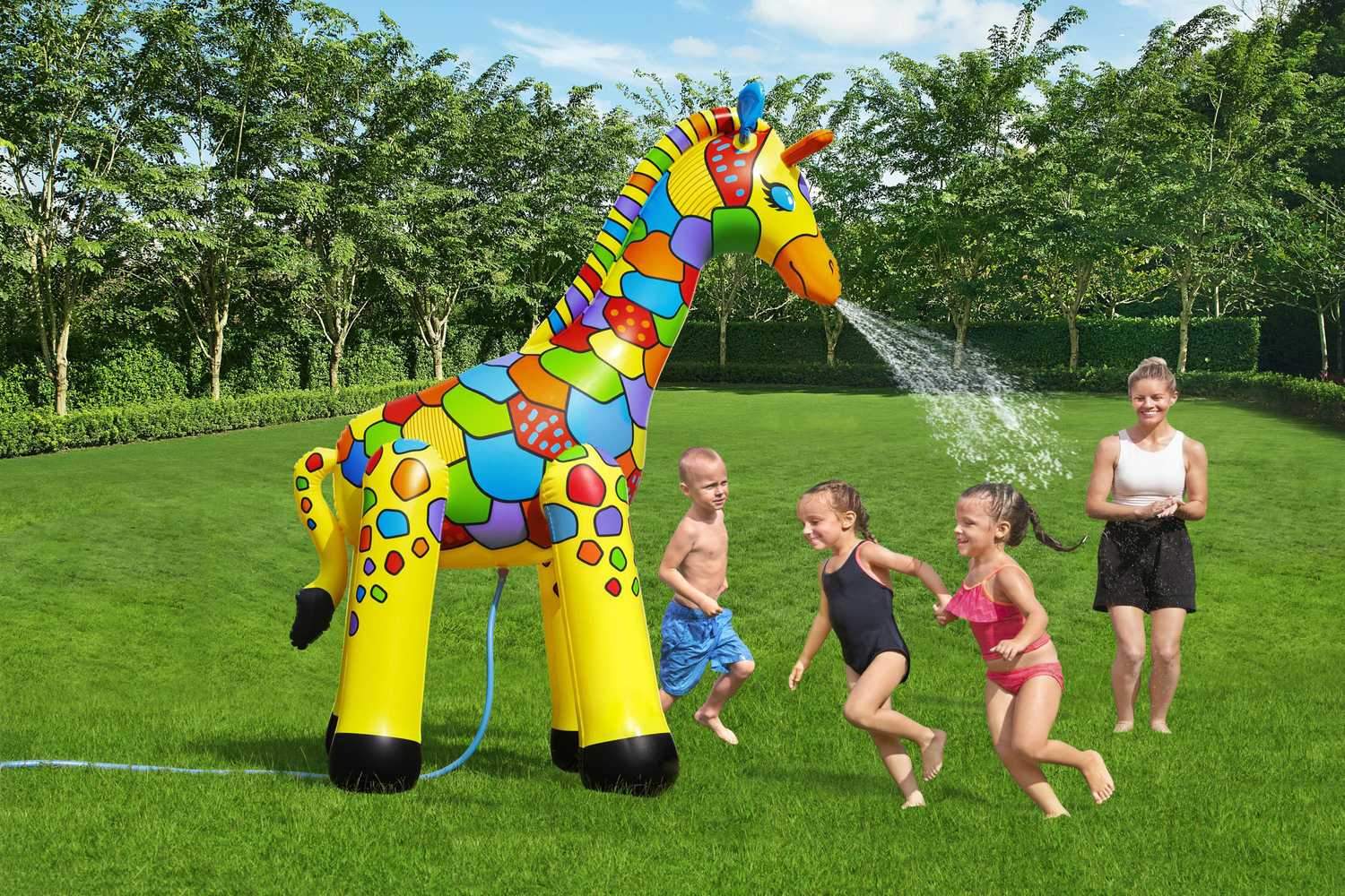Bestway Vattensprutande Giraff 142 X 104 X 198 Cm