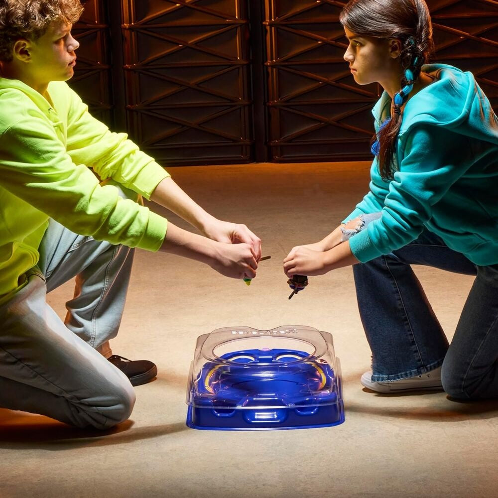 Beyblade X Drop Attack Battle Set med 2 launchers och 4 skivor