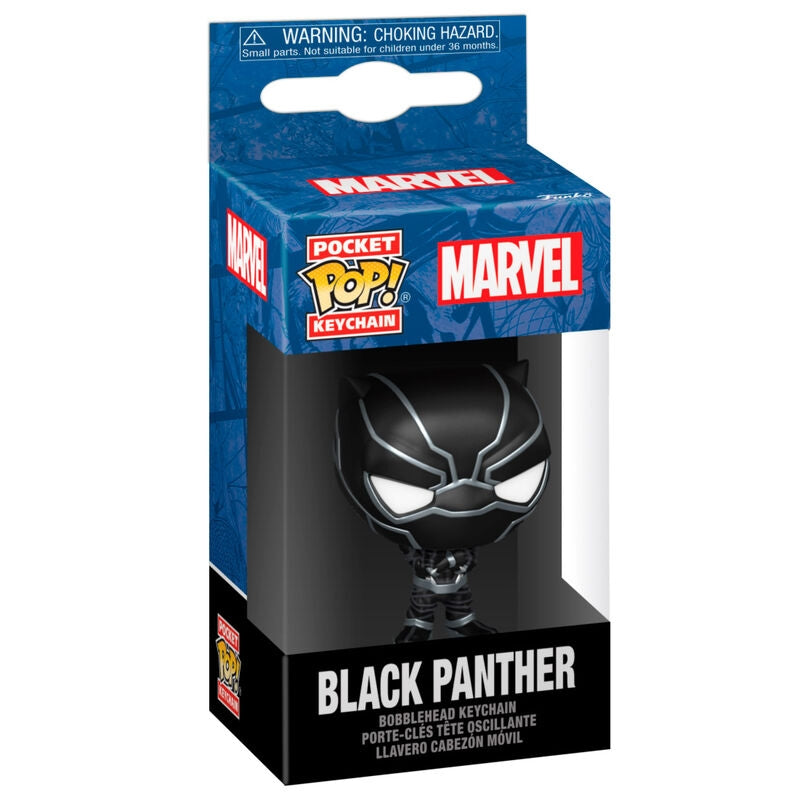 Black Panther nyckelring, fickstorlek, Marvel Collectible
