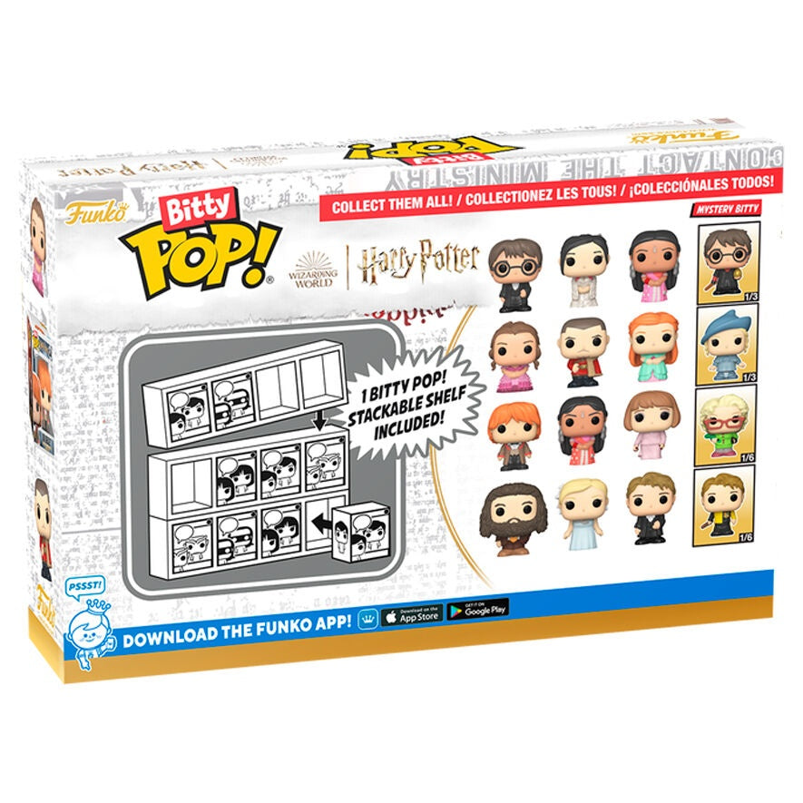 Blister 4-pack Bitty POP Harry Potter Ron Samlarfigurer
