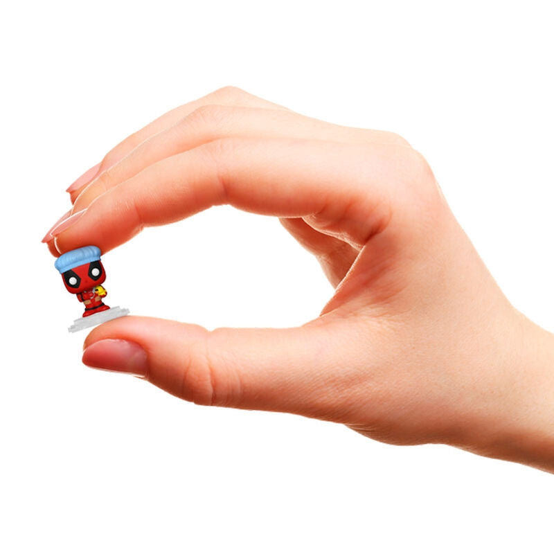 Blister 4-pack Bitty POP Marvel Deadpool badleksaker