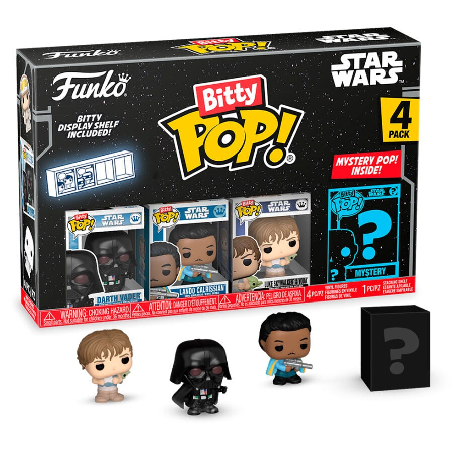 Blister 4-pack Bitty POP Star Wars samlarfigurer
