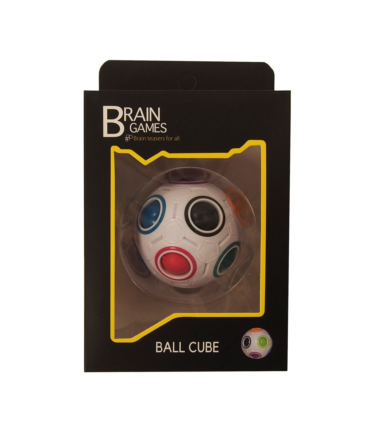 Brain Games Pusselboll, 12 Hål, 11 Bollar, 7 cm