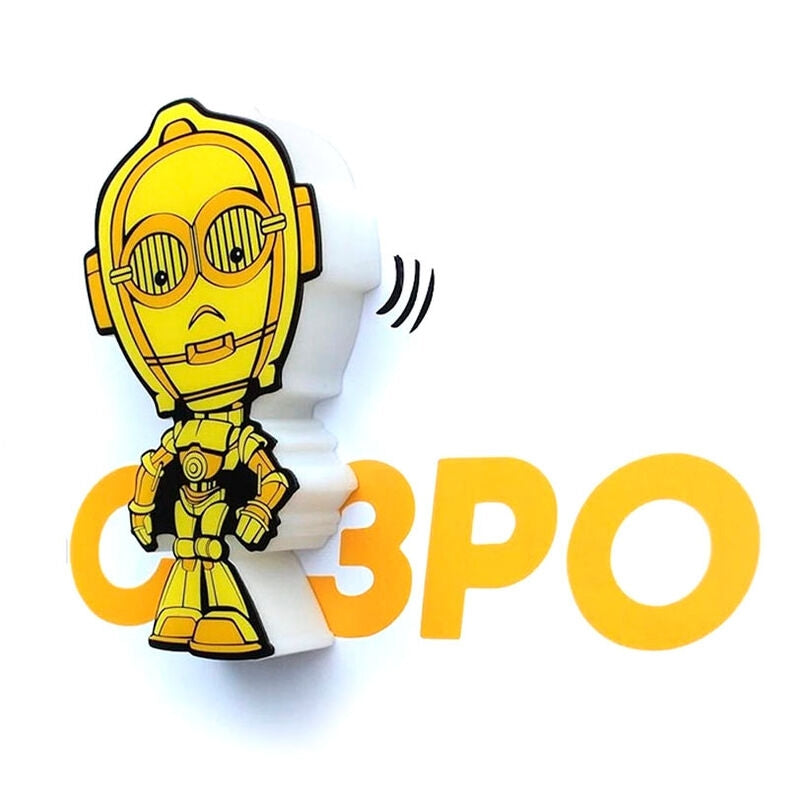 C-3PO 3D Light FX minilampa för Star Wars-fans