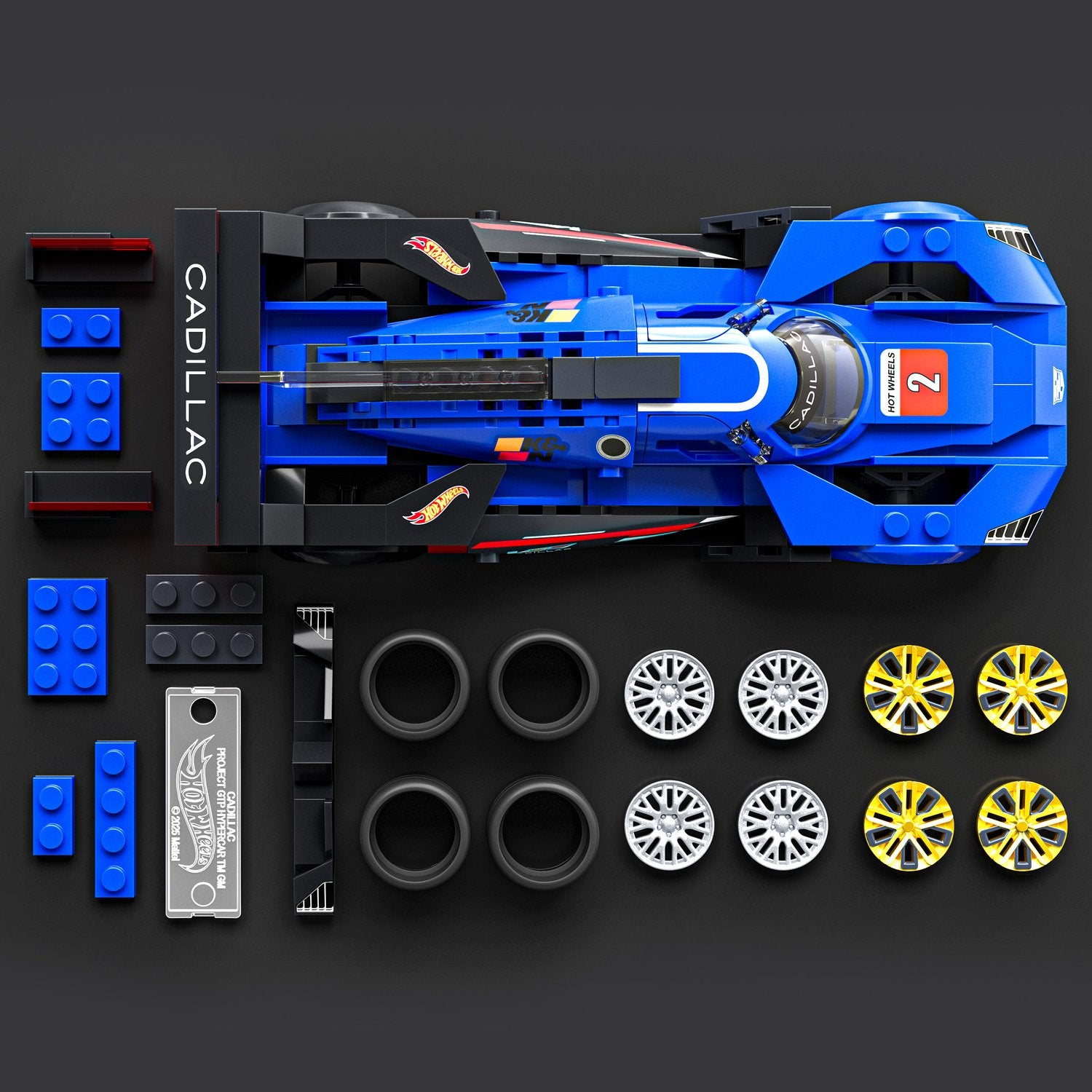 Cadillac GTP Hypercar modellbyggsats, skala 1:32, 230 delar