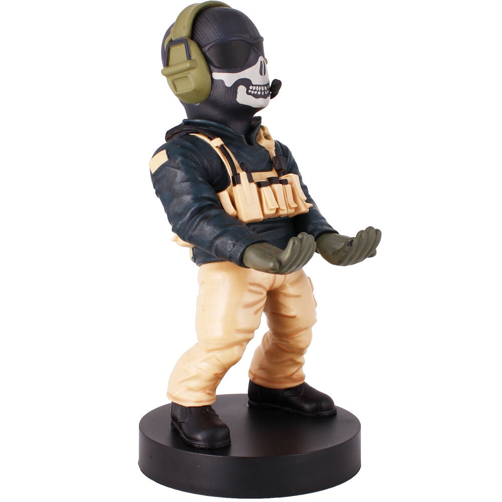 Call of Duty Lt. Simon Ghost Figur med klämfäste, 21 cm