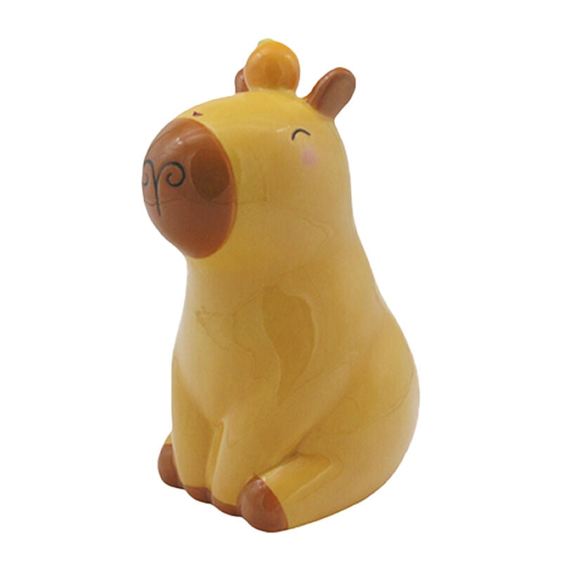Capybara myntbank, söt design, slitstarkt material