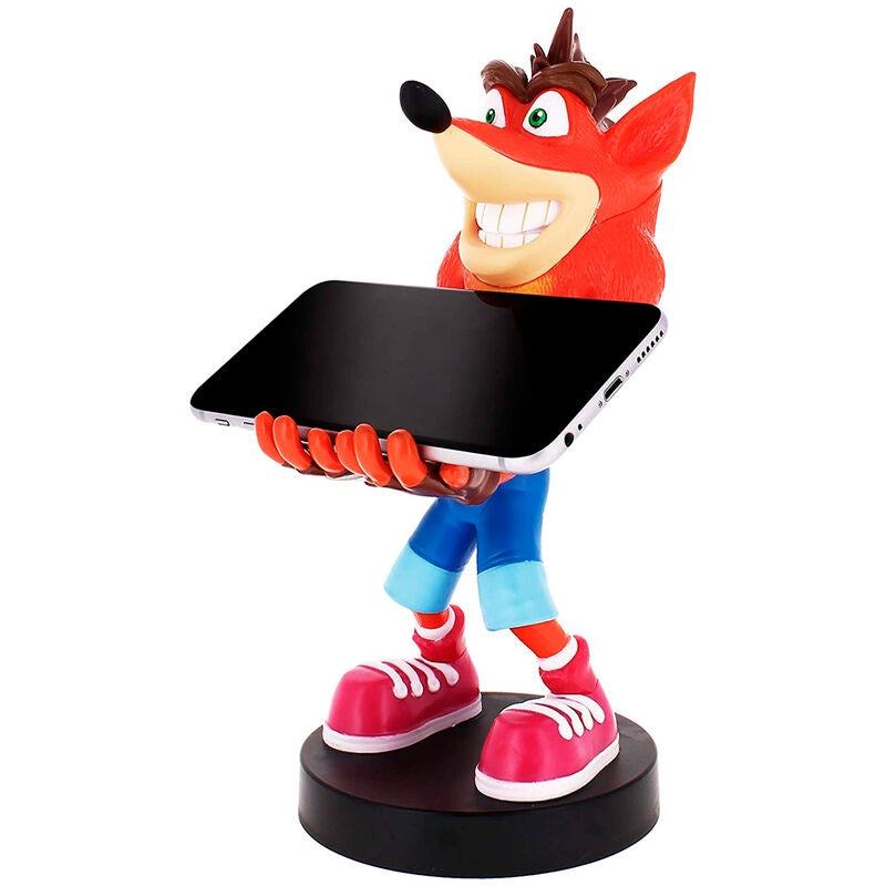 Crash Bandicoot figurklämfäste, 20 cm höjd