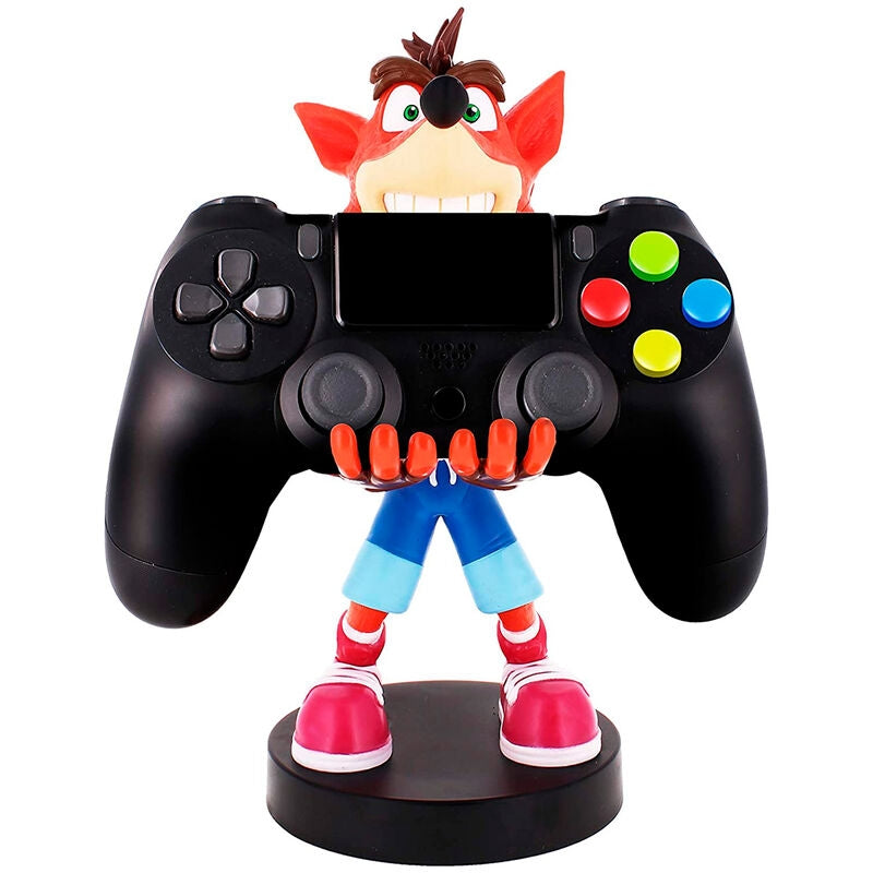 Crash Bandicoot figurklämfäste, 20 cm höjd