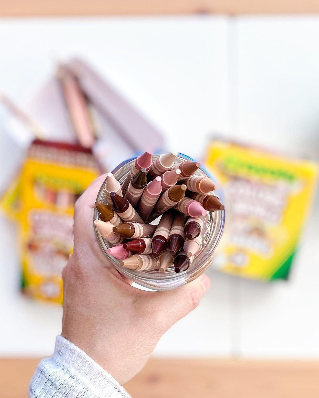 Crayola hudfärgskritor, 24-pack