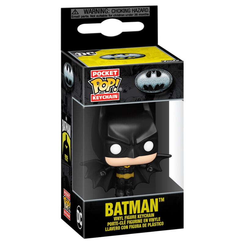 DC Comics Batman Pocket POP-nyckelring, samlarfigur
