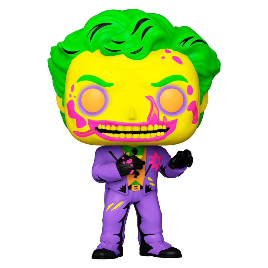 DC Comics Joker Pop Figur, samlarbar vinylleksak, 4-tums