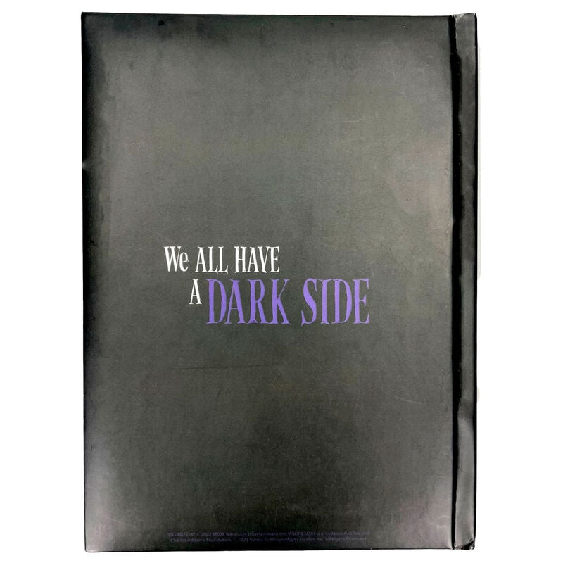 Dark Side A5 Light Notebook, onsdagstema, 80 sidor