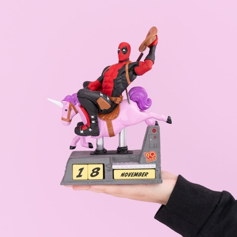 Deadpool 3D evighetskalender för användning året runt