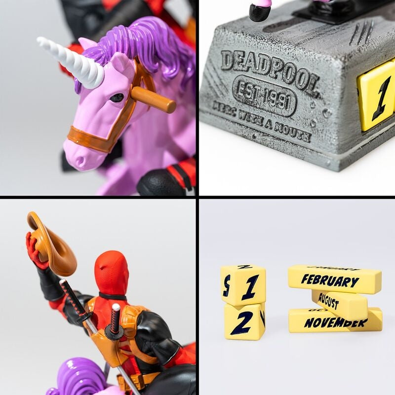 Deadpool 3D evighetskalender för användning året runt