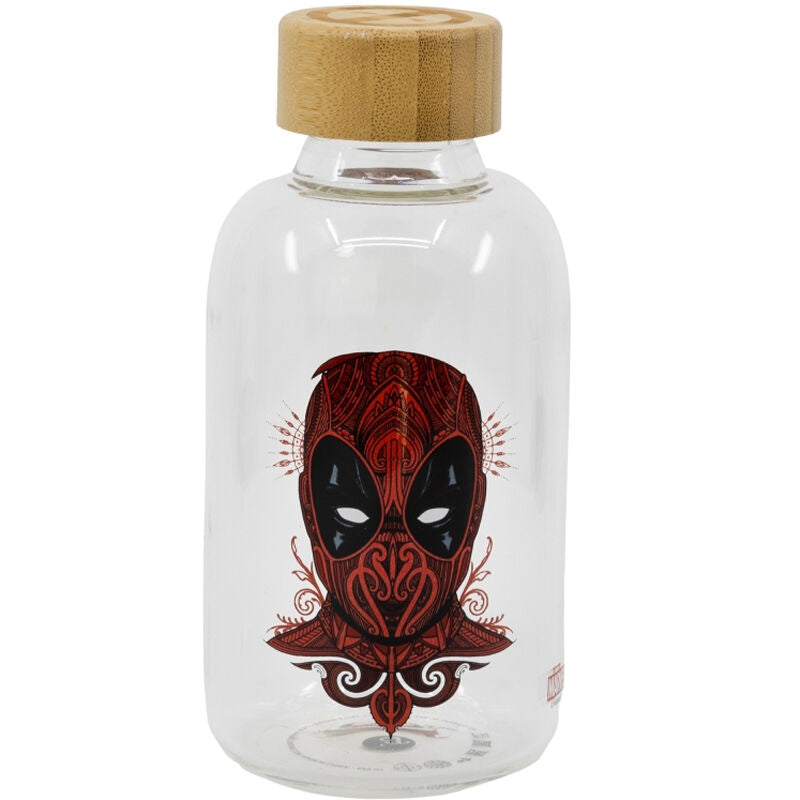 Deadpool 620 ml glasflaska – hållbar, unik design