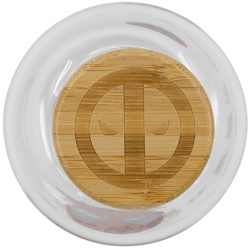 Deadpool 620 ml glasflaska – hållbar, unik design