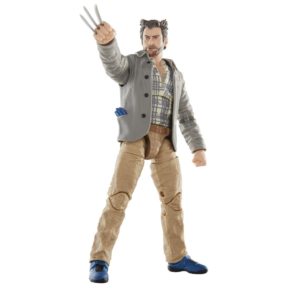 Deadpool & Wolverine Actionfigurer Set, 15 cm Storlek