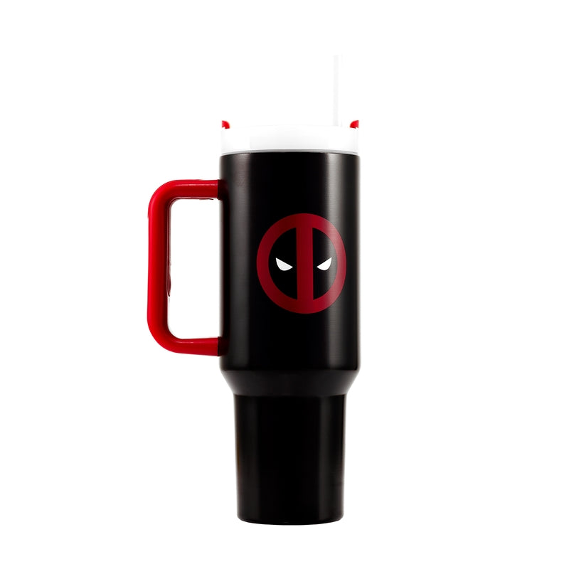 Deadpool isolerad tumbler, 20 oz, håller drycker varma eller kalla