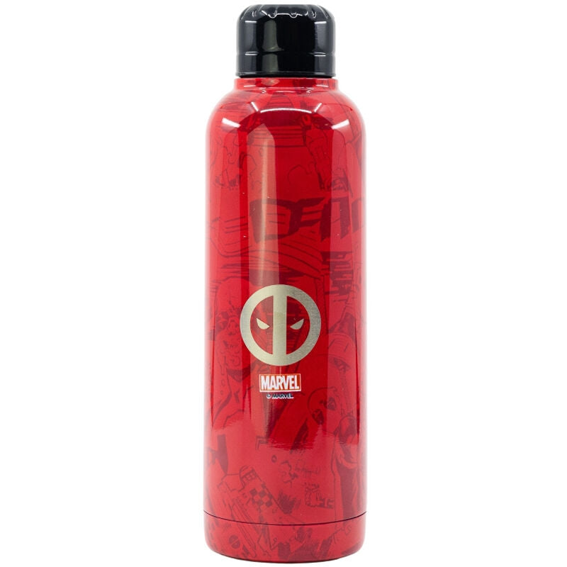 Deadpool vattenflaska i rostfritt stål, 515 ml kapacitet