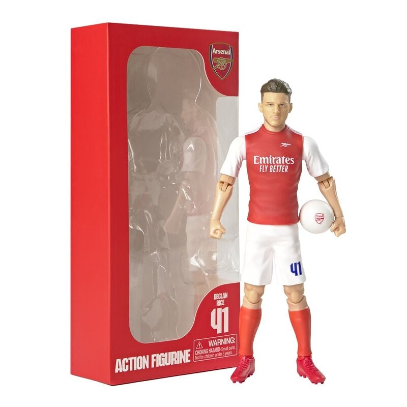 Declan Rice 20 cm actionfigur - samlarleksak för fotboll