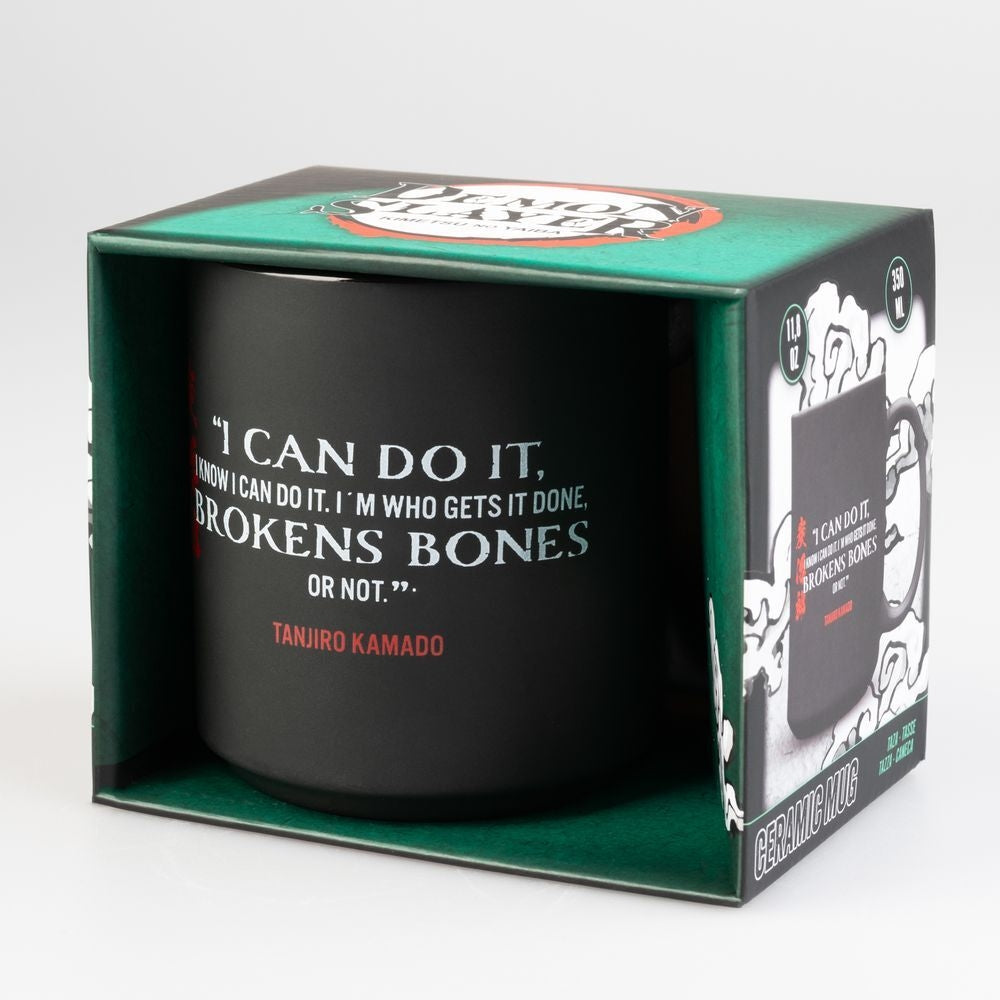 Demon Slayer Mug 350ml, keramisk kaffekopp för fans