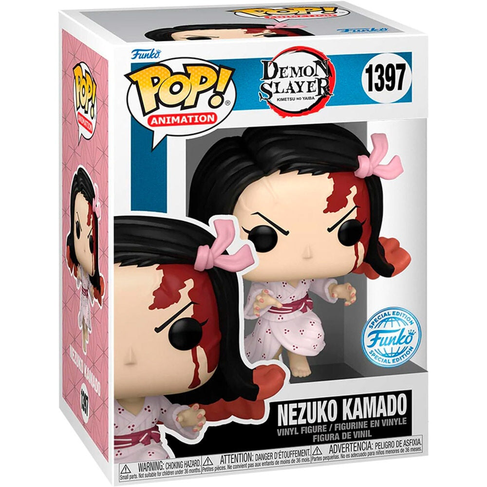 Demon Slayer Nezuko Kamado Figur, exklusiv samlarobjekt